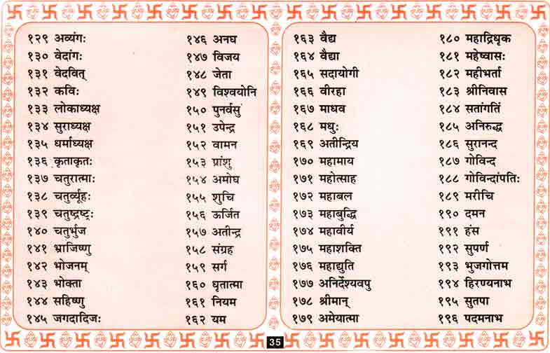 thousand names of lord vishnu