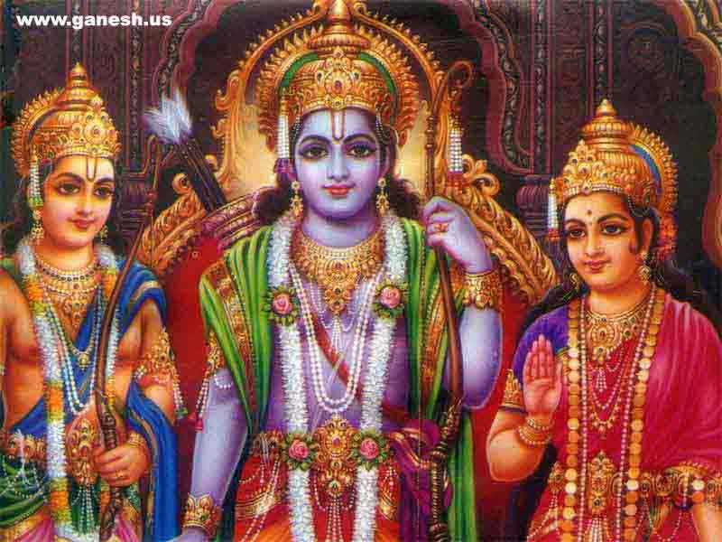 Lord Rama, Sita, Lakshman & Hanuman Ji