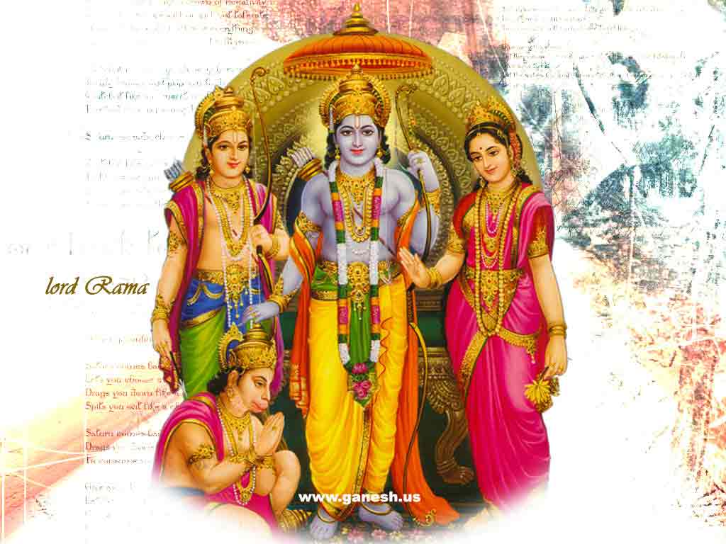 Lord Ram Laxman Hanuman - Wallpaper