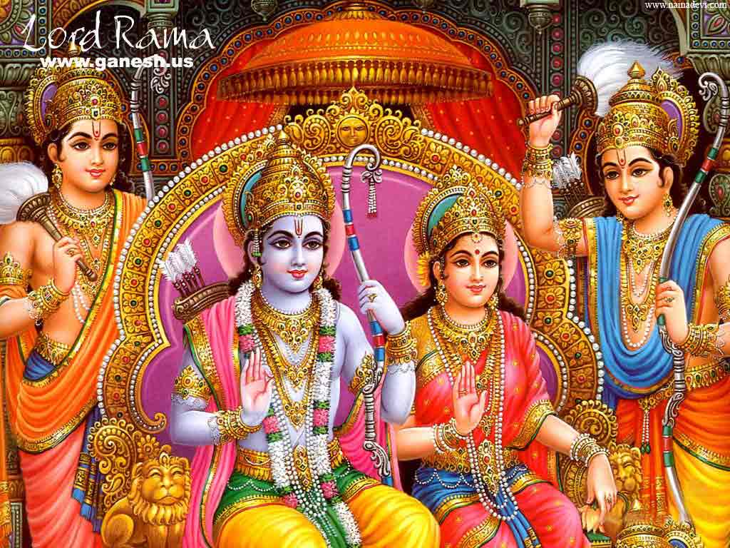 God Rama Wallpaper