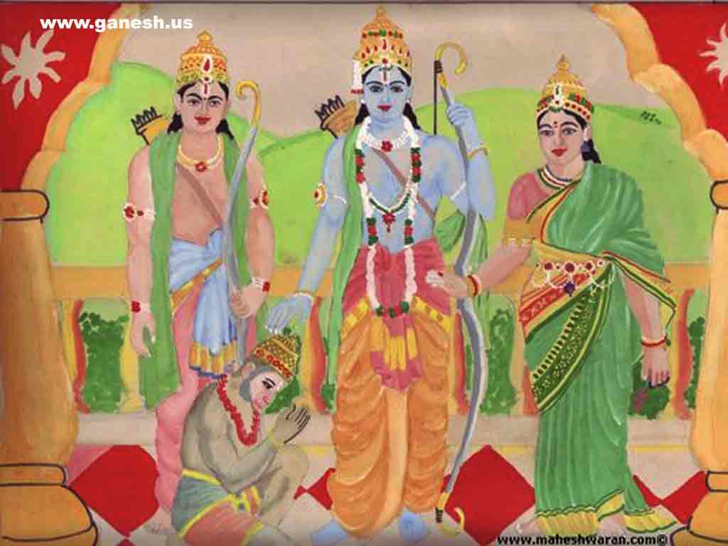 Lord Rama Decorative Wallpapers