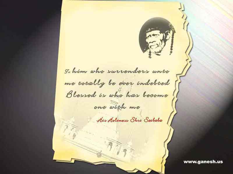 Shirdi Sai Baba : Desktop Wallpapers