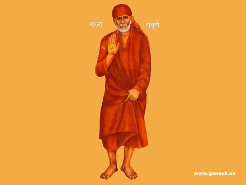 Sai Baba E Greeting Cards 