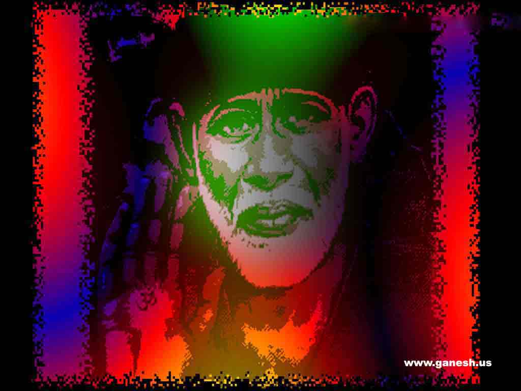 Sai Baba Greeting Cards