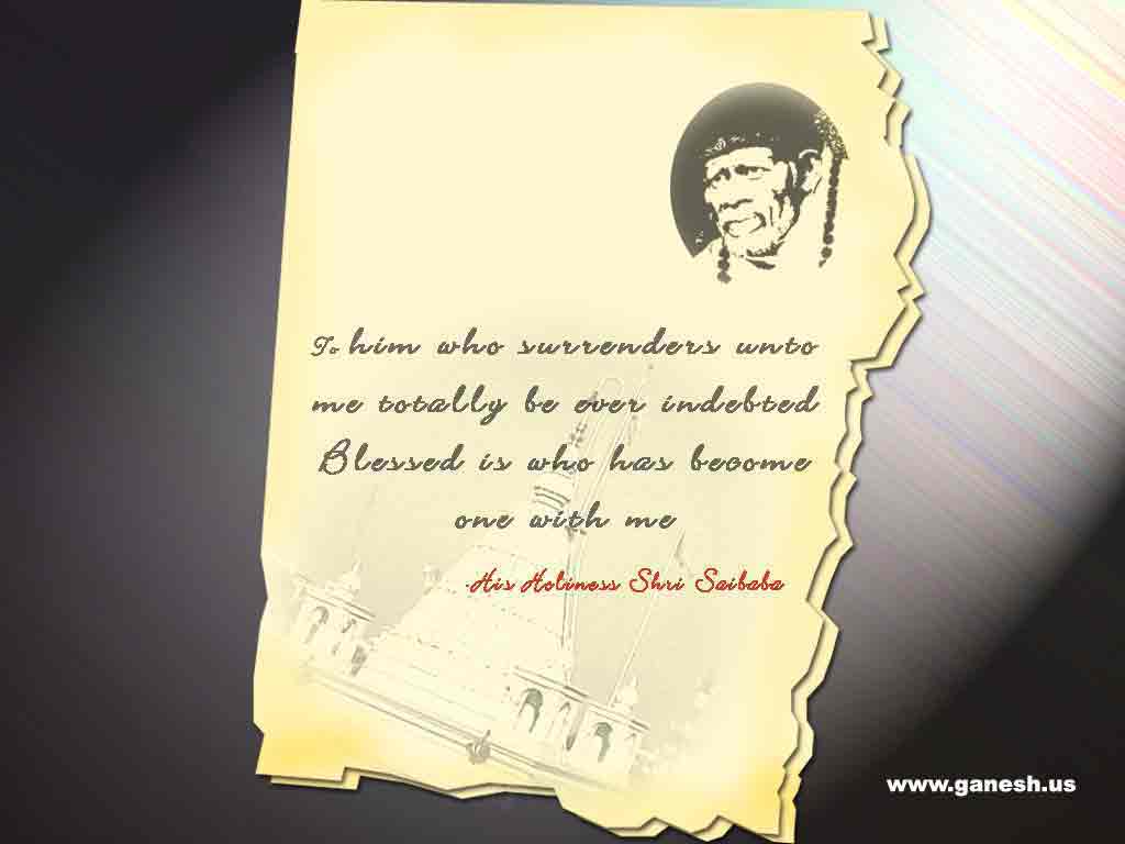 Sai Baba Religious Wallpapers 