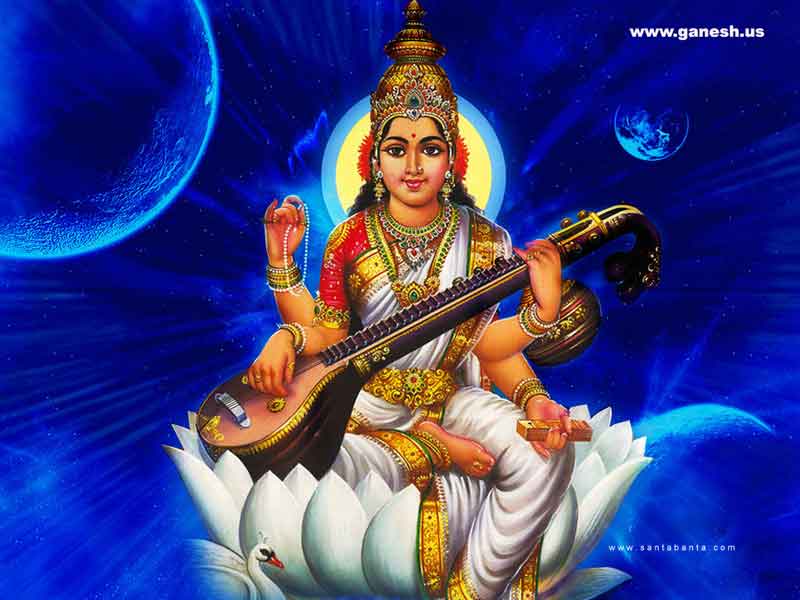 Goddess Saraswati Maa Images