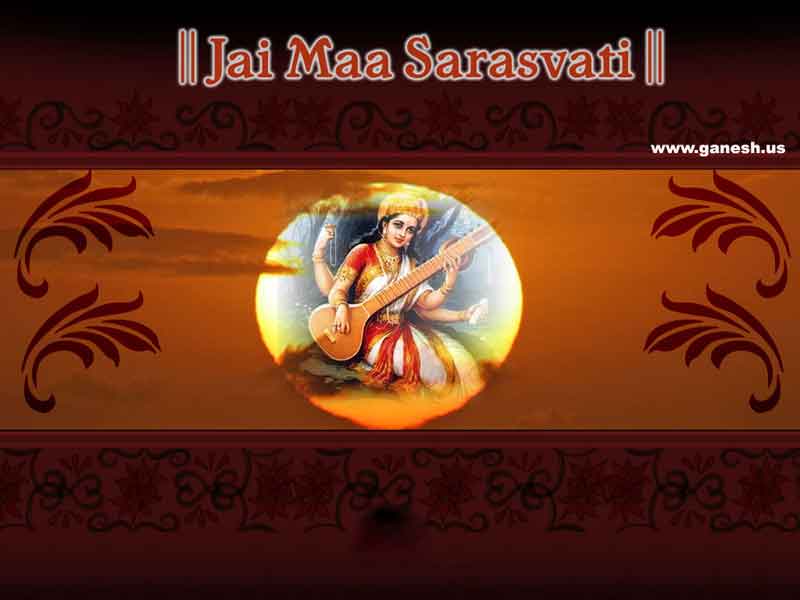 Goddess Saraswati Wallpapers