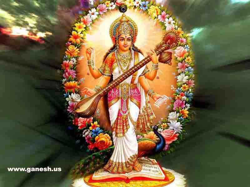 Paintings and Prints of Saraswati