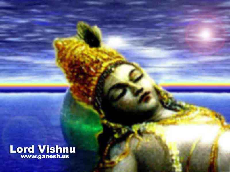 Hindu God Vishnu Photo