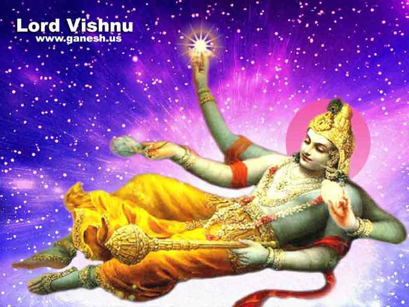 Text & Images Of Vishnu