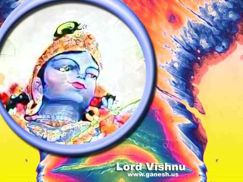 Vishnu Painting 