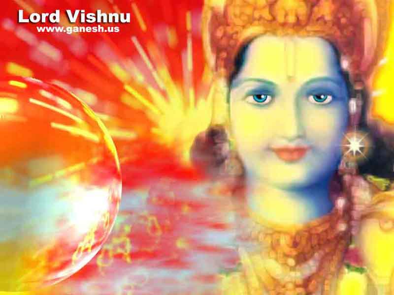 Vishnu Pictures : Paintings Of Vishnu
