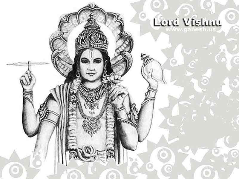 God Vishnu Wallpaper 
