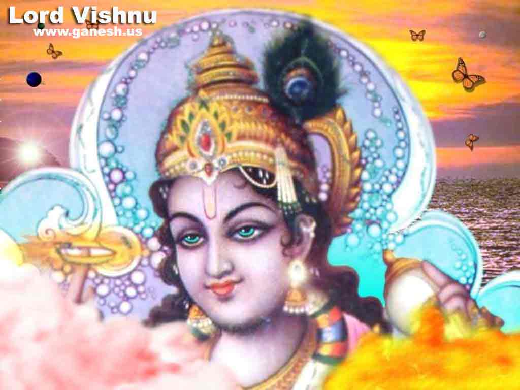 Paintings Of Lord Vishnu