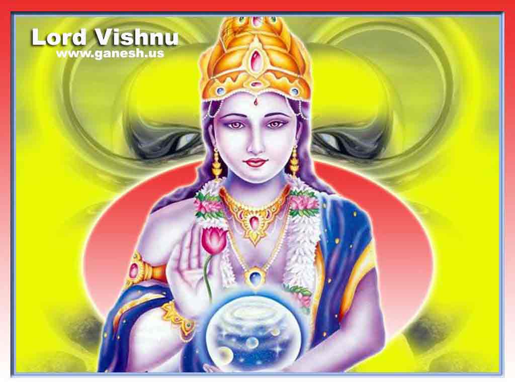 Hindu God Vishnu