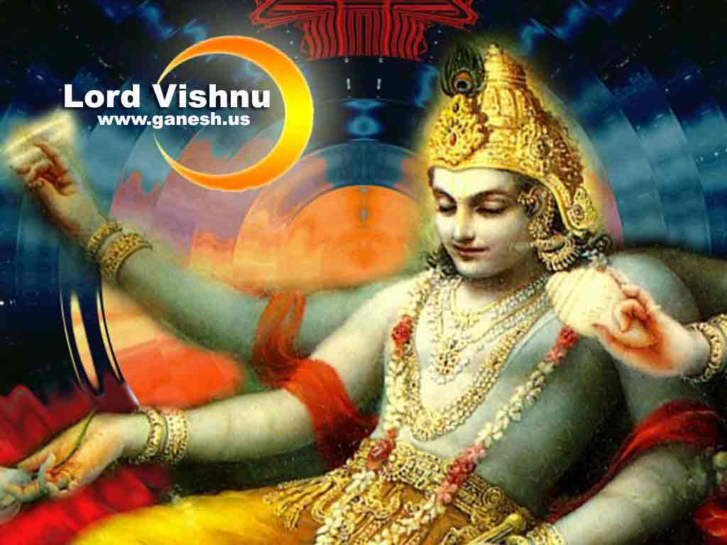 Sri Vishnu Large Poster