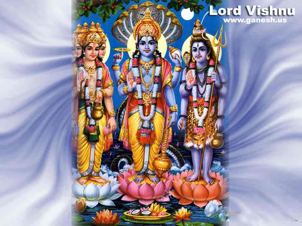 Lord Vishnu Religious Wallpapers 