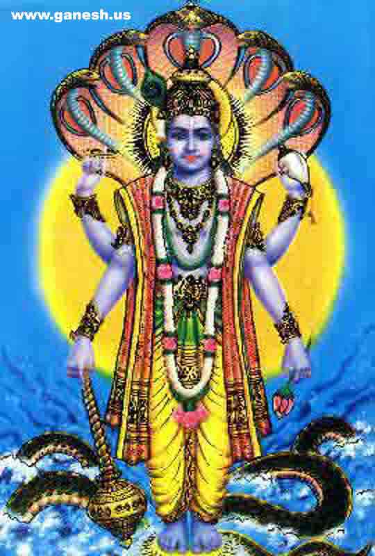 Images of lord Vishnu