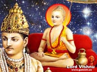 Lord Vishnu & Mahalakshmi Wallpaper