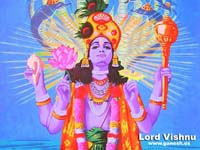 Paintings Of Vishnu & Lakshmi