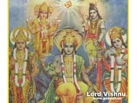 Lord Vishnu & Mahalakshmi Wallpaper